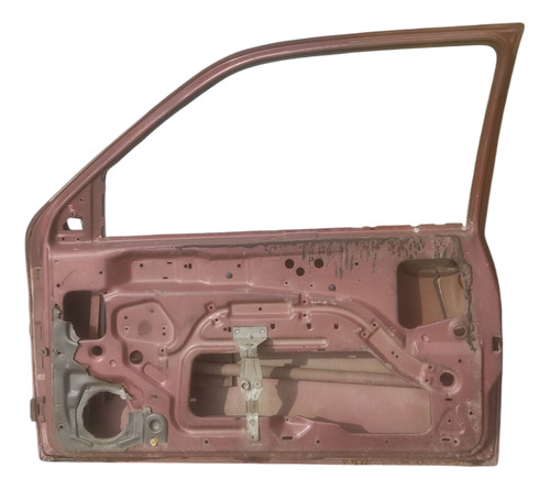 Porta Dianteira Direita Ford Fiesta Courier 2005 Com Detalhe Dianteira Direita - Imagem 2