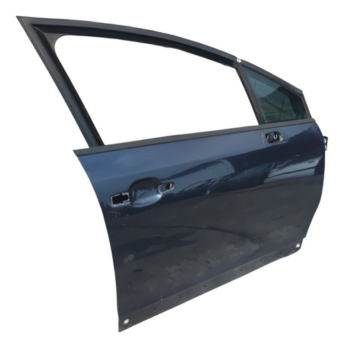 Porta Dianteira Direita Citroen C4 Hatch 2010 Azul Direito Dianteira - Imagem 3