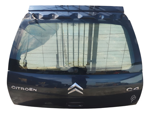 Tampa Porta-mala Traseiro Citroën C4 Hatch 2010 Azul