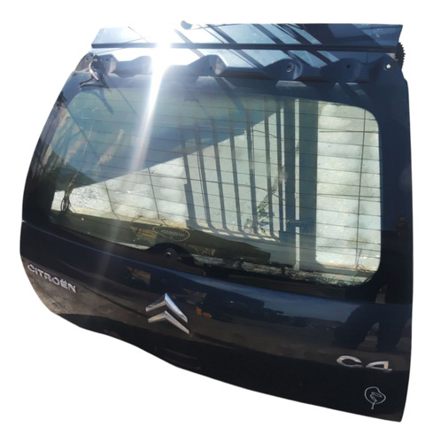 Tampa Porta-mala Traseiro Citroën C4 Hatch 2010 Azul - Imagem 2