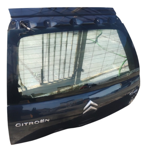 Tampa Porta-mala Traseiro Citroën C4 Hatch 2010 Azul - Imagem 3