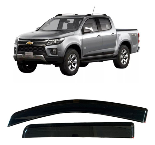 Calha Chuva Defletor Nova S-10 Dupla 12/17 4 Portas