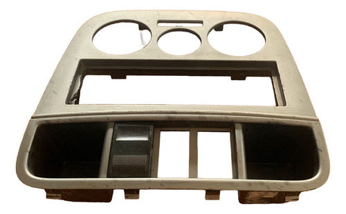 Moldura Central Painel Rádio Gol G4 Cinza Original 5w0858061 Cinza - Imagem 4