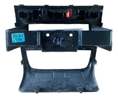 Moldura Central Gol Saveiro G5 Voyage 2008 09 10 11 12 Usado Cinza - Imagem 4