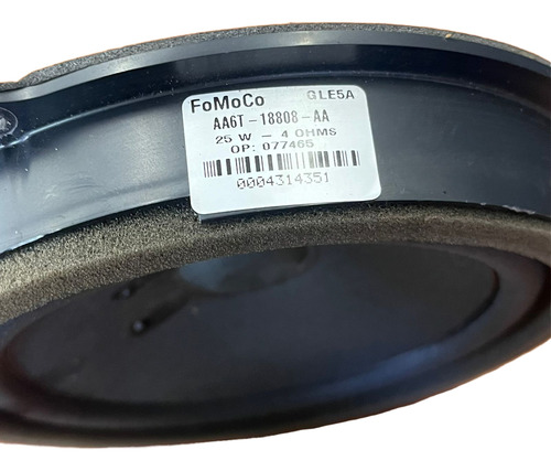 Alto Falante Porta Focus Ecosport New Fiesta Ka Aa6t18808aa Preto - Imagem 2
