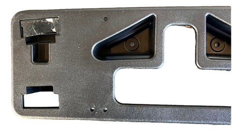 Suporte De Placa Cruze 2020 2021 2022 2023 Novo Original Gm Cinza-escuro - Imagem 2