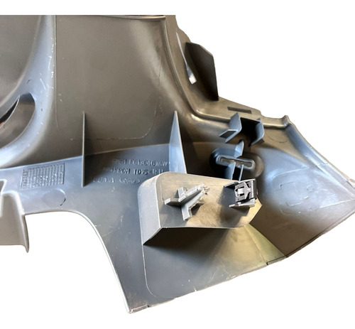 Acabamento Traseiro Do Cinto Focus 2009 10 11 12 13 Direito Cinza - Imagem 6