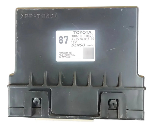 Módulo Conforto Toyota Yaris 1.3 2019 886500d870
