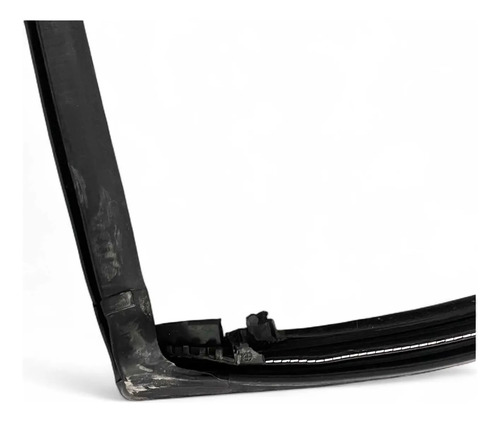 Borracha Canaleta Vidro Tras Esquerdo Vw Tcross 2018 2021 Preto - Imagem 2