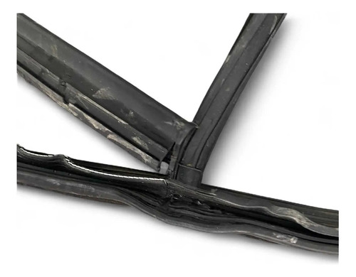 Borracha Canaleta Vidro Tras Esquerdo Vw Tcross 2018 2021 Preto - Imagem 3