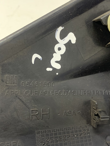 Acabamento Paralama L/d Retrovisor Gm Sonic 95461590 Orig - Imagem 4
