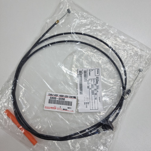 Cabo De Abertura Do Capô Toyota Corolla 2003 A 2014 Original - Imagem 2