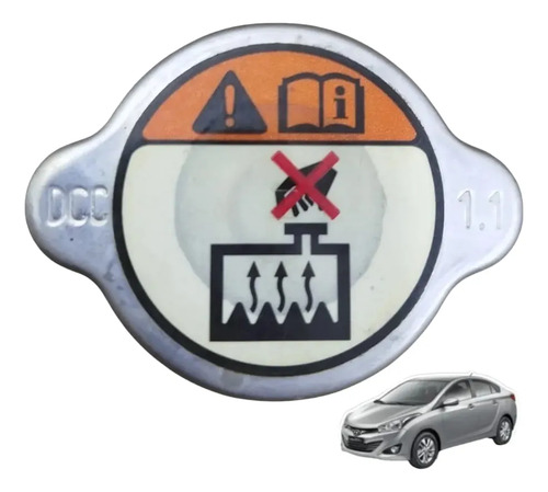 Tampa Reservatório Dágua Do Radiador Hyundai Hb20 1.6 2016