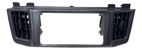 Moldura Som Com Difusor Toyota Rav-4 2013 A 2016  Preto