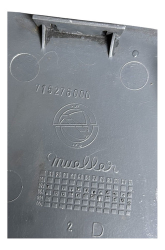 Moldura Acabamento Interno Coluna Cinto Direito Palio Cinza Cinza - Imagem 7