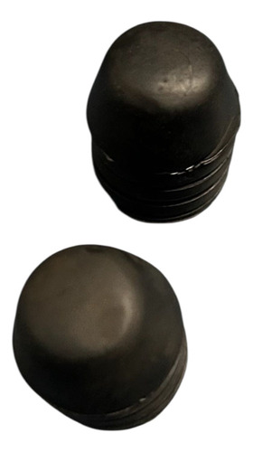 Par Borracha Batente Limitador Porta Malas Parati 171823499 Preta - Imagem 2