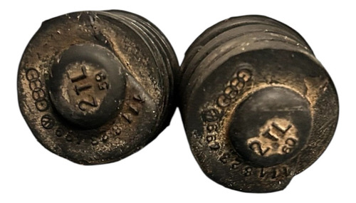 Par Borracha Batente Limitador Porta Malas Parati 171823499 Preta - Imagem 3