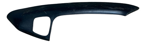 Moldura Botão Dianteiro Esquerdo Vidro Elétrico Golf  95 Preto