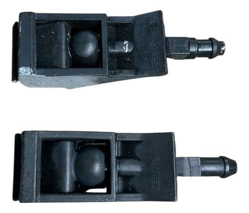 Par Brucutu Esguicho Água Pára-brisa Fox Gol 6e0955985 Preto - Imagem 9