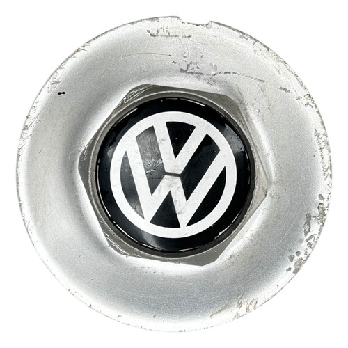 Calota Central Vw Saveiro Summer 96 Original 3256011492 Prata - Imagem 1