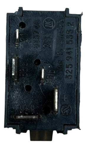 Botão Farol Milha Santana Quantum 92 A 98 (original) Preto - Imagem 6