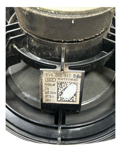 Auto Falante Traseiro Audi A3 2014 A 2019 Preto - Imagem 3