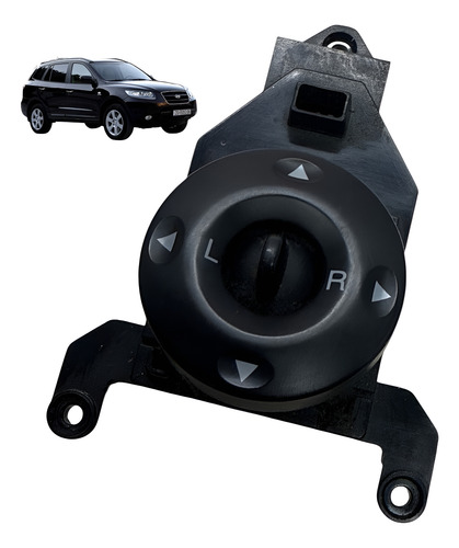 Botão Regulagem Retrovisor Hyundai Santa Fe 2007 A 2013 