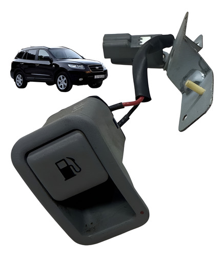 Botão Abertura Portinhola Tanque Santa Fe 2007 A 2013