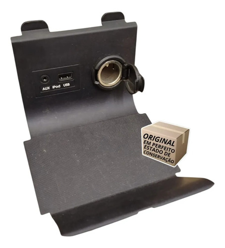 Moldura Console Central Porta Usb Tomada Hyundai Hb20 2015 - Imagem 2