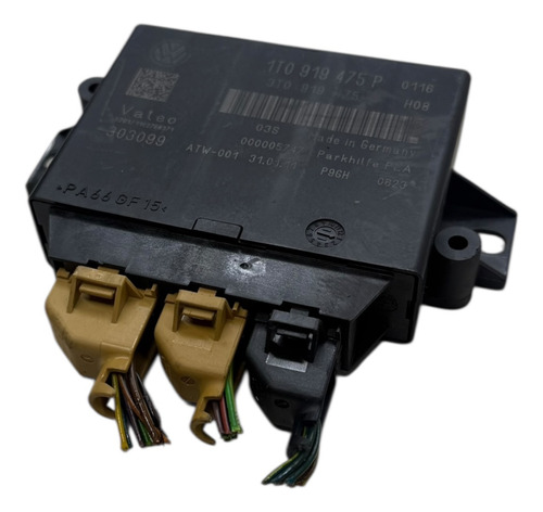 Módulo Sensor Estacionamento Vw Tiguan 1t0919475p Preto - Imagem 3