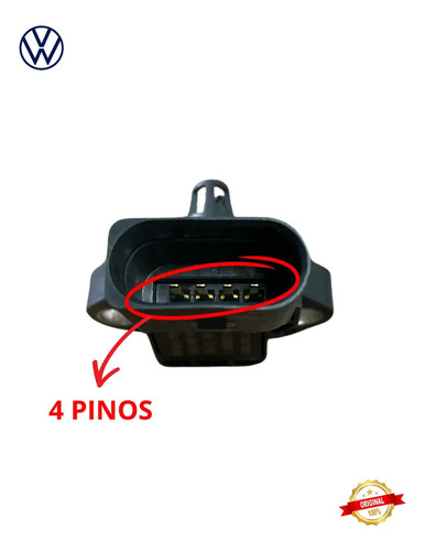 Sensor De Pressão Map Audi A3 S3 Vw Tiguan Golf Gti 61230566 - Imagem 6