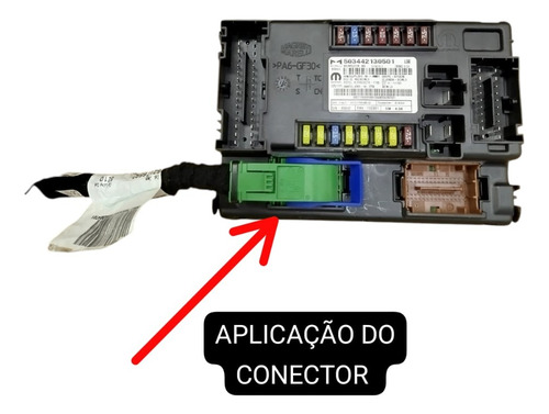 Conector Módulo Conforto Jeep Renegade 2016 A 2021 Original - Imagem 2