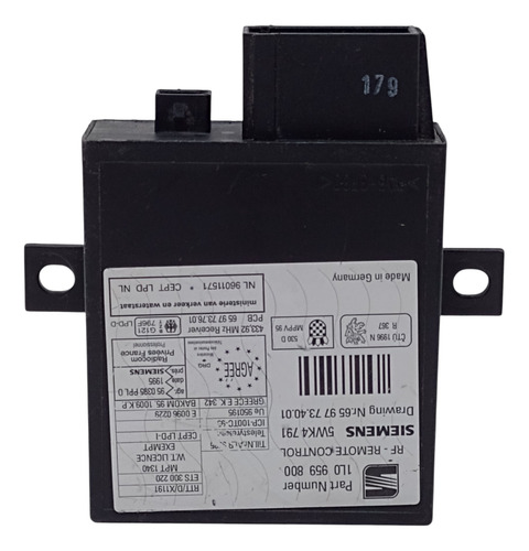 Módulo Central Controle Alarme Vw Polo Classic 1.8 97 A 2002 - Imagem 5