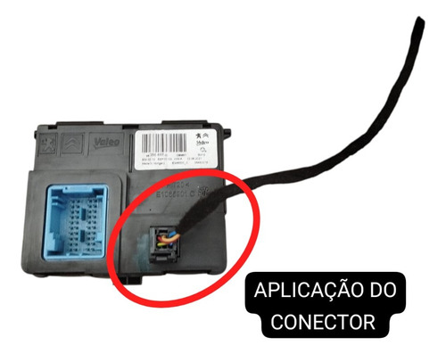 Plug Conector Módulo Ar Condicionado Citroen C4 Cactus 2023 - Imagem 2
