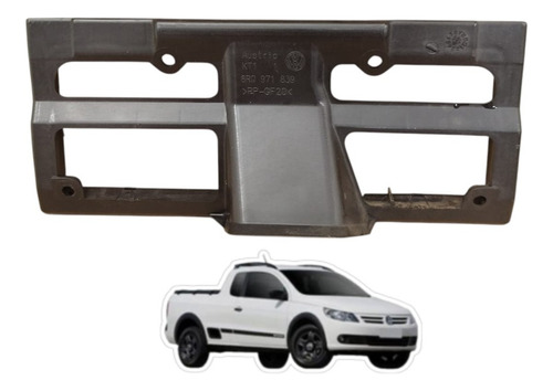 Moldura Capa Chicote Volkswagen Gol Saveiro Voyage 1.6 2012 - Imagem 1