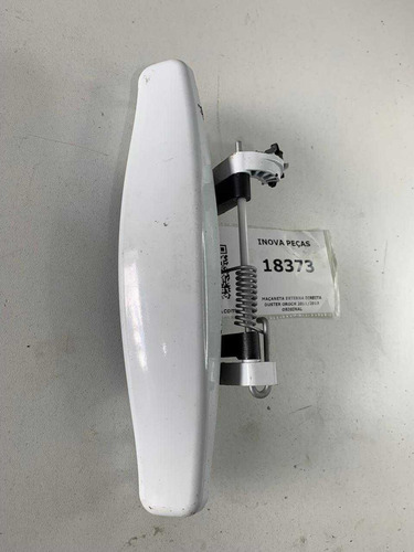 Maçaneta Externa Direita Duster Oroch 2011/2019 Original Branco Traseira