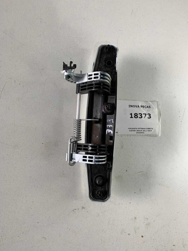 Maçaneta Externa Direita Duster Oroch 2011/2019 Original Branco Traseira - Imagem 2