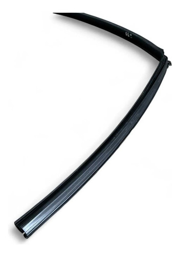 Borracha Canaleta Diant Esquerda Mitsubishi Lancer 2012 2015 Preto - Imagem 3