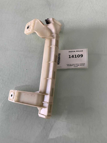 Guia Do Vidro Porta Traseira Esquerda Fiat Mobi 2016 Prateado - Imagem 2