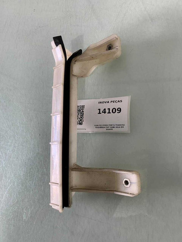 Guia Do Vidro Porta Traseira Esquerda Fiat Mobi 2016 Prateado - Imagem 3