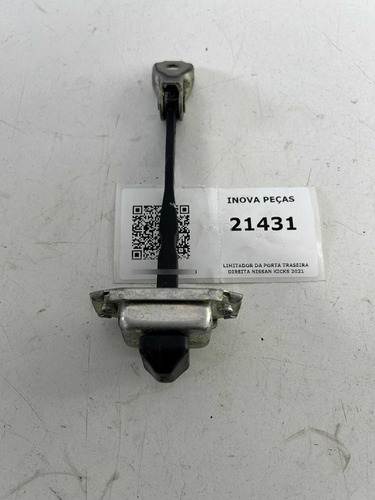 Limitador Da Porta Traseira Direita Nissan Kicks 2021