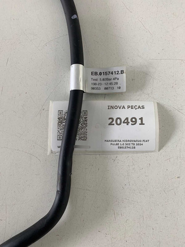 Mangueira Hidrovacuo Fiat Pulse 1.0 3cc Tb 2024 Eb0157412b - Imagem 2