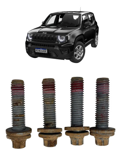 Jogo Parafuso Cubo Traseiro Jeep Renegade 2016 A 2024