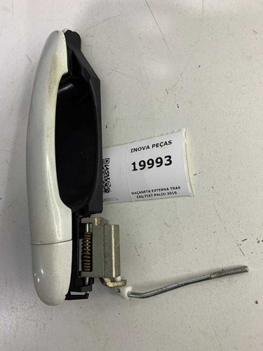 Maçaneta Externa Tras Esq Fiat Palio 2016 Branco Traseira - Imagem 3