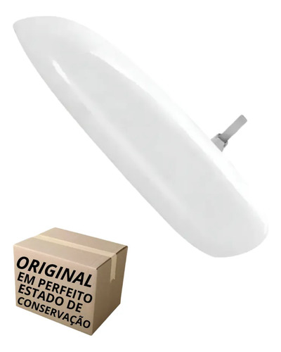 Maçaneta Traseira Esquerdo Onix Prisma Cobalt Spin Branca Branco Traseira - Imagem 2