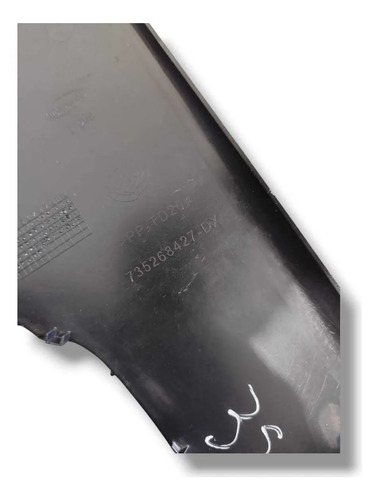 Acabamento Soleira Porta Tras Direita Fiat Doblo 2015 2020 Preto - Imagem 4