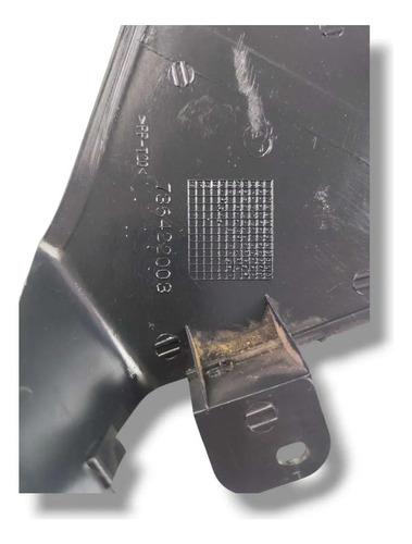 Soleira Porta Traseira Esquerda Fiat Doblo 15 20 735422003 Preto - Imagem 3