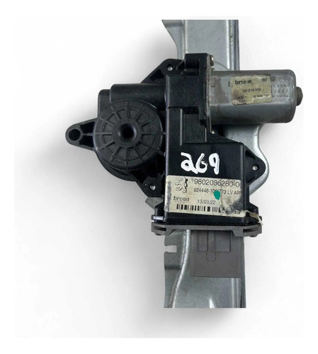 Elevador Vidro Traseira Direita Peugeot 408 2014 2018 127/220v - Imagem 2