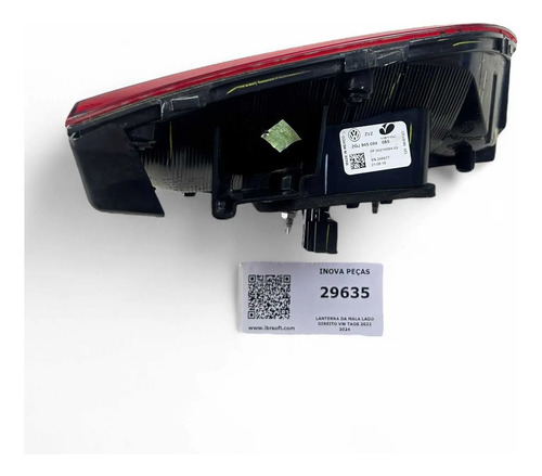 Lanterna Da Mala Lado Direito Vw Taos 2022 2024 - Imagem 3