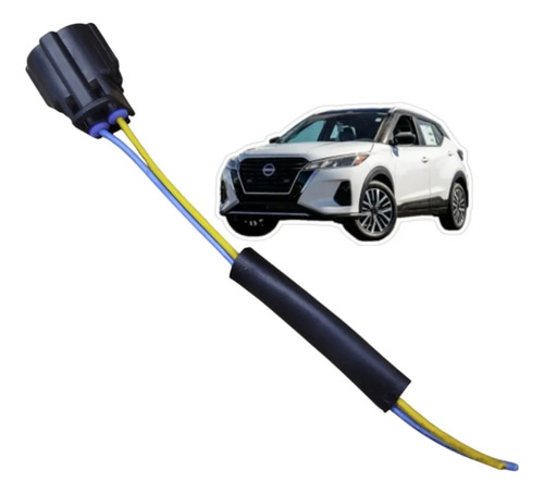 Conector Motor Esguicho Limpador Parabrisa Nissan Kicks 2022